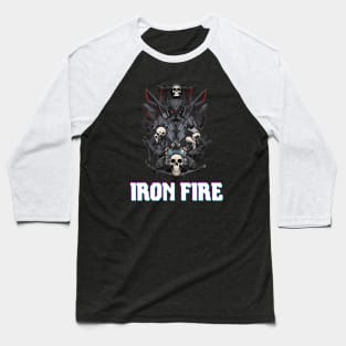 Iron Fire Baseball T-Shirt